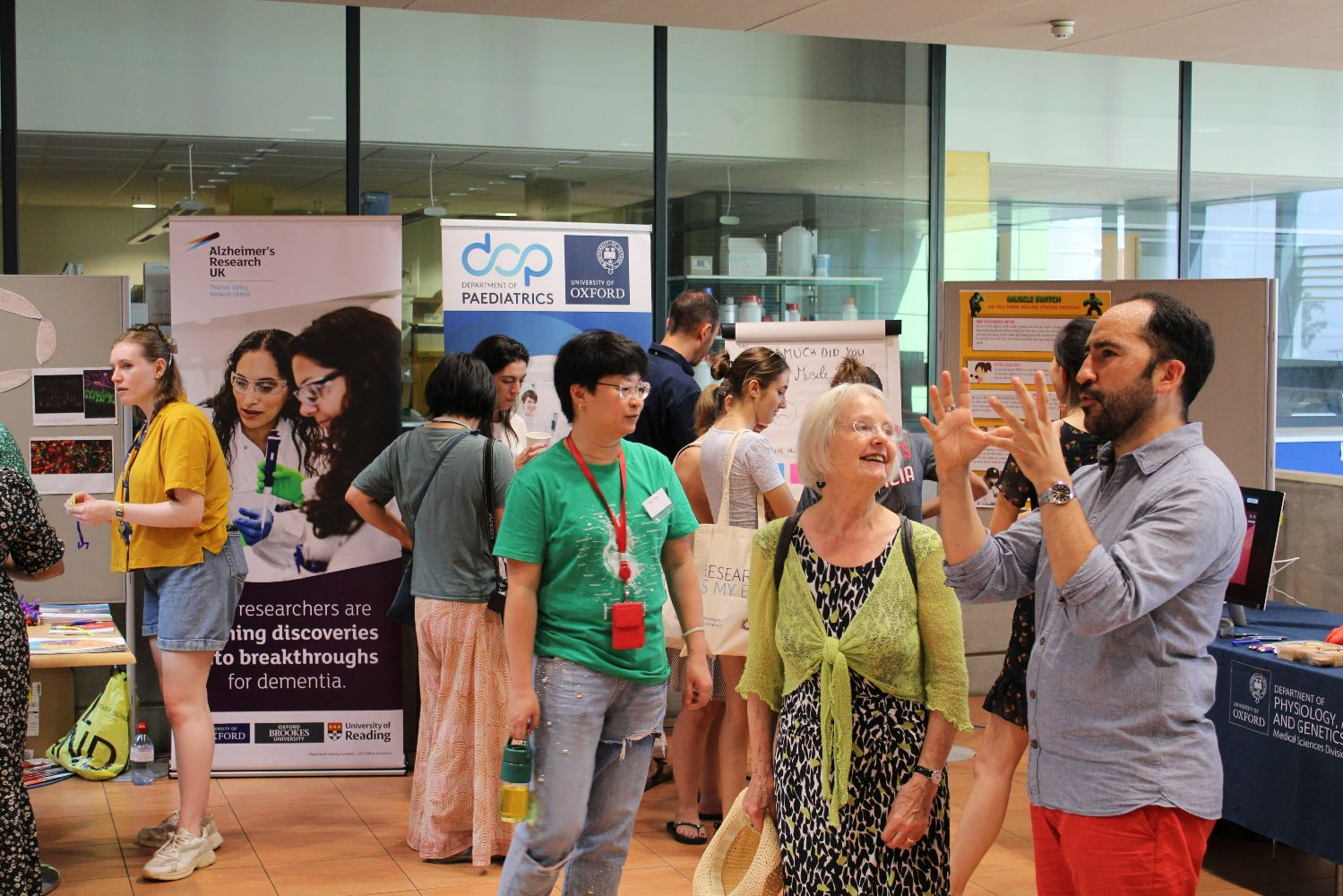 IDRM volunteers at Oxford Open Doors 2023